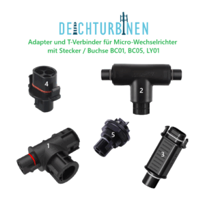 Betteri Adapter und T-Verbinder Varianten