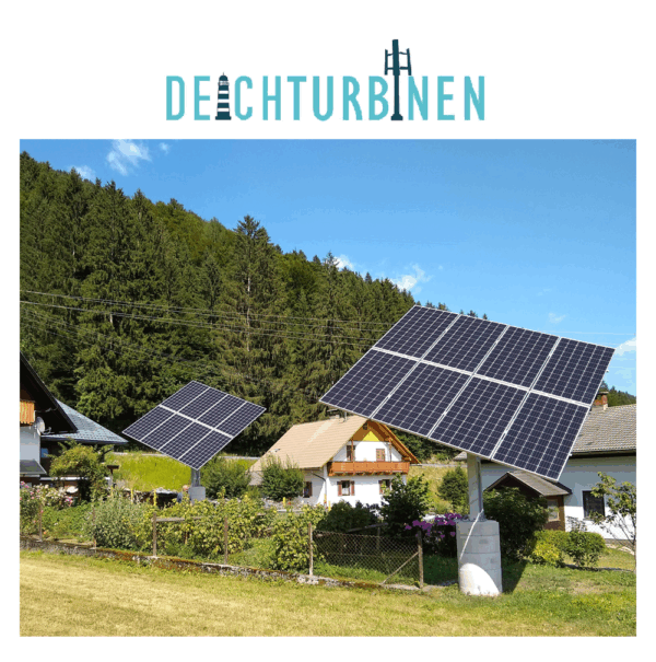 PV Solar Tracker 2-achsig zur Aufnahme von Standard Modulen