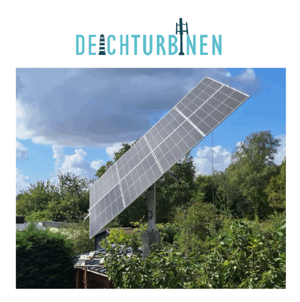 PV Solar Tracker 2-achsig zur Aufnahme von Standard Modulen