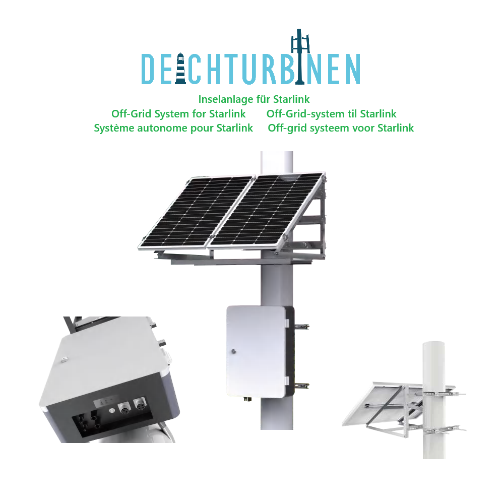 Details Starlink Inselanlage