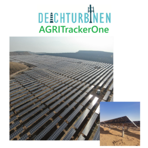 AGRITrackerOne à axe unique pour les projets photovoltaïques