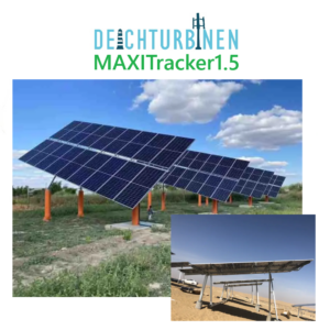 MAXITracker 1.5 з 1 похилою або поворотною віссю