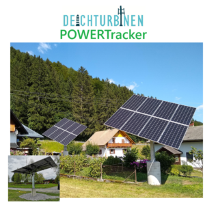 PV Solar Tracker 2-achsig zur Aufnahme von Standard Modulen