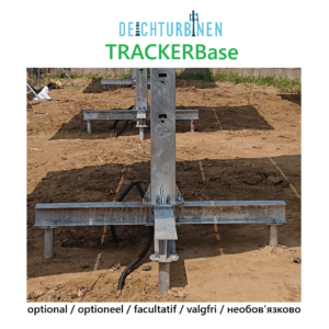 TRACKERBase fondations à vis optionnelles pour 3MDualTracker et POWERTracker